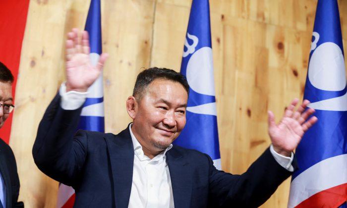 Former Mongolian Wrestler Becomes President