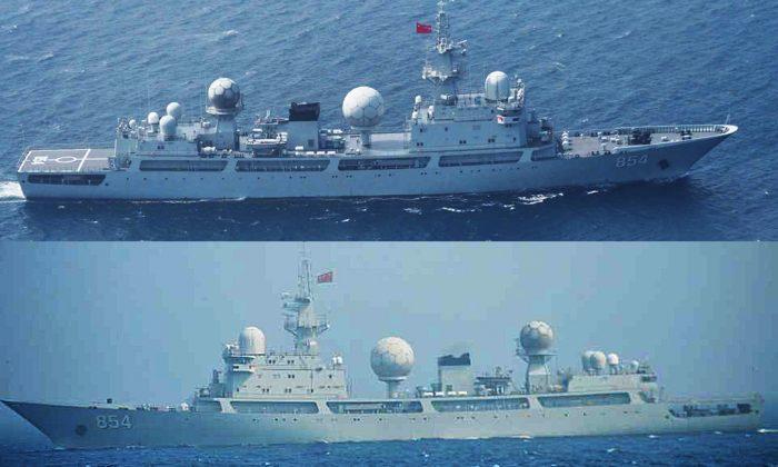 Chinese Spy Ship Identified Off Alaska Coast During THAAD Missile Defense Test