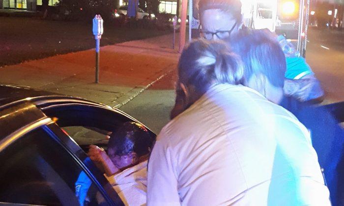 Two Police Officers Help Deliver Baby on Roadside