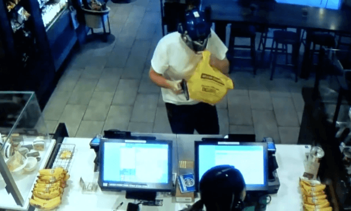 Starbucks Customer Takes Down Armed Robber in Optimus Prime Mask