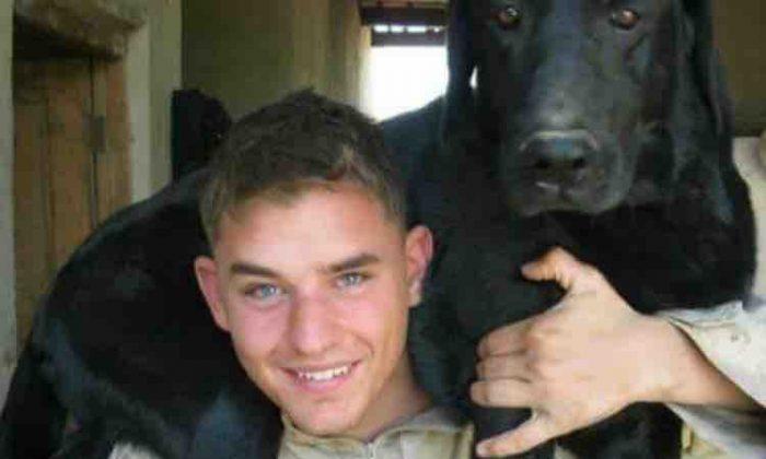 Hundreds Bid Farewell to Marine Dog Dying From Cancer