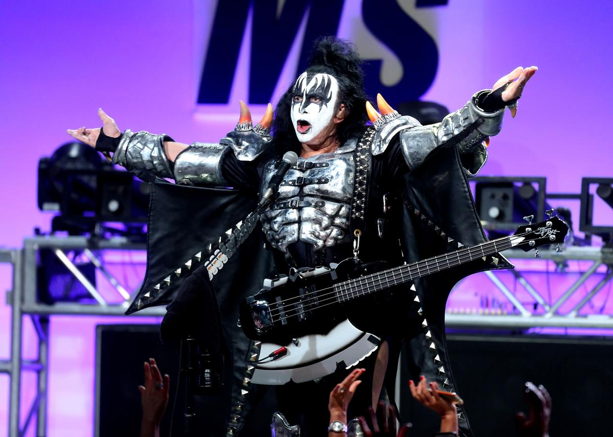 Newborn Calf Is a Gene Simmons Look-Alike