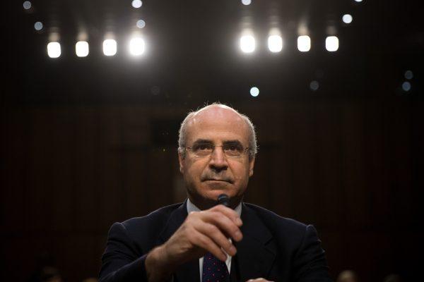William Browder, CEO of investment fund Hermitage Capital Management, testifies at a Senate judiciary hearing on July 27. (Drew Angerer/Getty Images)