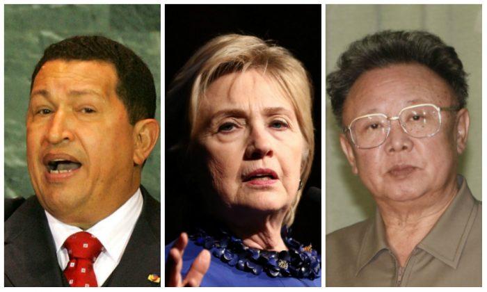 Emails Show Hillary Clinton Wanted to Visit Kim Jung Il and Hugo Chavez