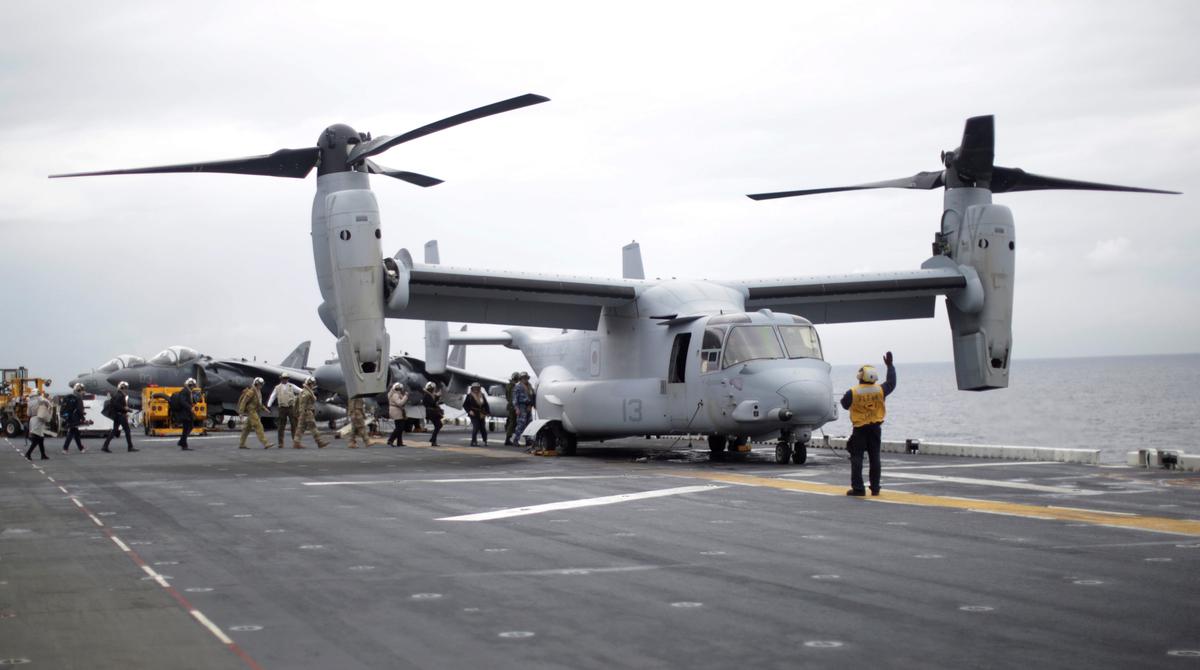 U.S. Marines Conducting Search and Rescue After Aviation ‘Mishap’ Off Australia