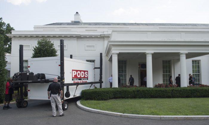 West Wing Staffers Move Out For Renovations