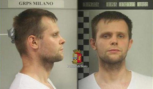 Lukasz Pawel Herba is a suspect in the alleged kidnapping. (Italian Police)