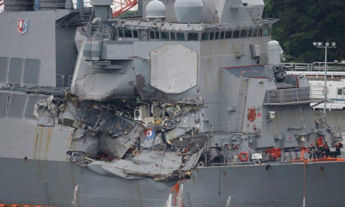 US to Haul Stricken Destroyer From Japan Back to US for Repairs