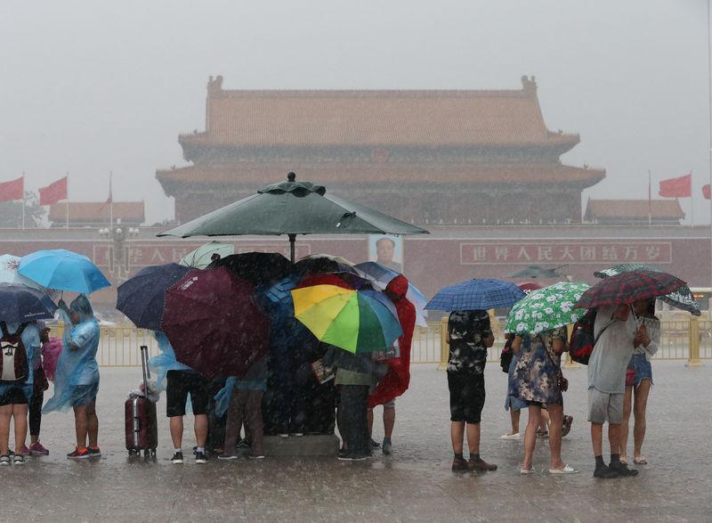 Storms Disrupt Beijing Flights, Authorities Warn of Flash Floods, Landslides