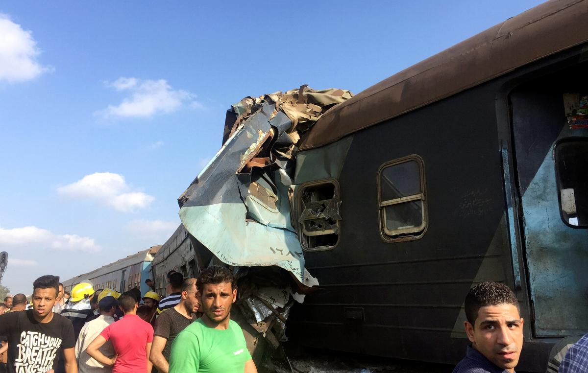 Egyptian Train Crews Held Following Fatal Crash: State News Agency