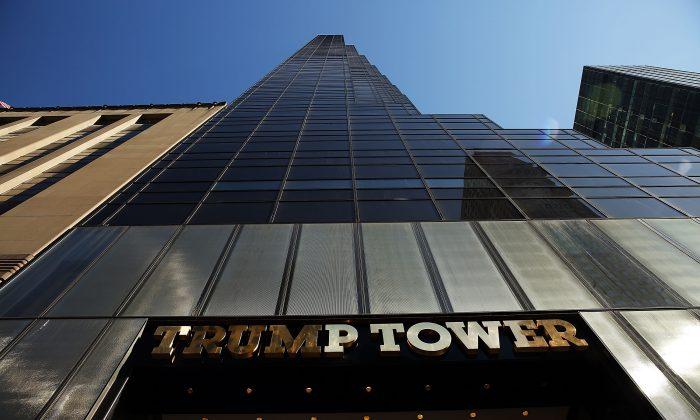 Trump Visits Trump Tower for First Time Since Presidency