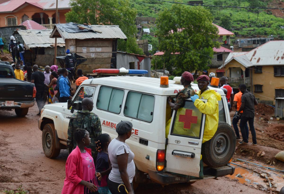 270 bodies recovered, 600 missing in Sierra Leone mudslide