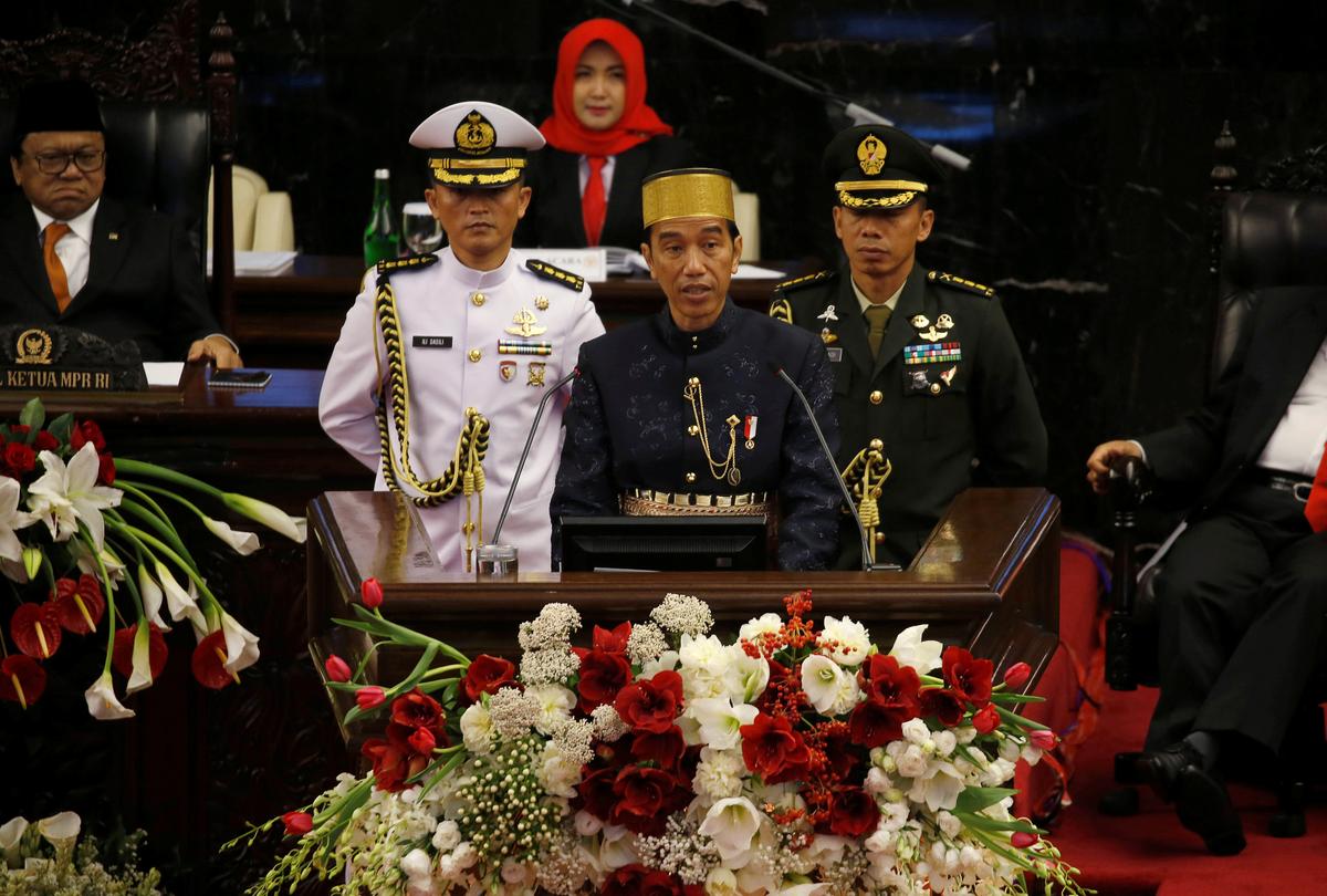 Indonesia President Pledges to Tackle Extremism, Wealth Distribution