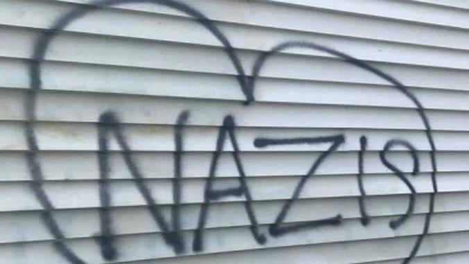 Vandal Writes ‘Nazis,’ Breaks Window of State GOP Headquarters in NH