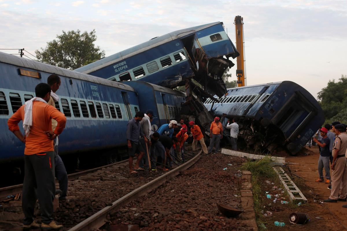 India Investigates After Fourth Big Train Accident in Past Year Kills 23
