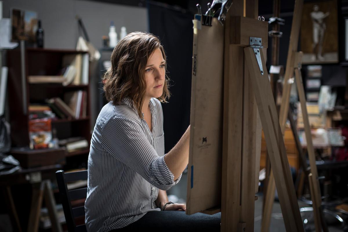 Artist Jessica Artman Finds Freedom in Structure