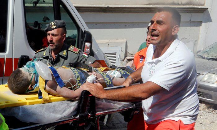 Quake Kills Two on Italian Holiday Island, Young Brothers Saved