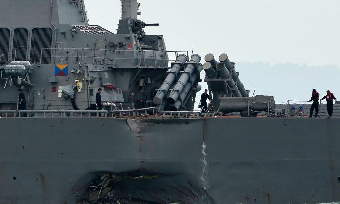 Chinese Navy Admiral Cheers USS John S. McCain Collision