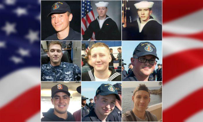 Navy Identifies 1 Dead and 9 Missing Sailors from USS John S. McCain