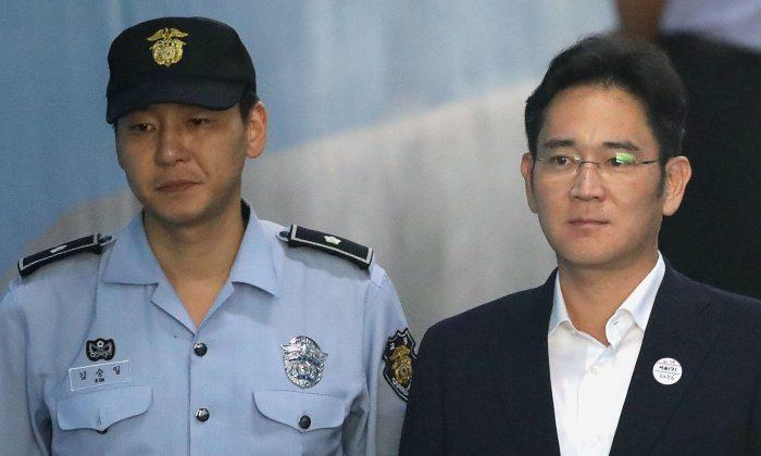 Samsung Leader Jay Y. Lee Given Five-Year Jail Sentence for Bribery