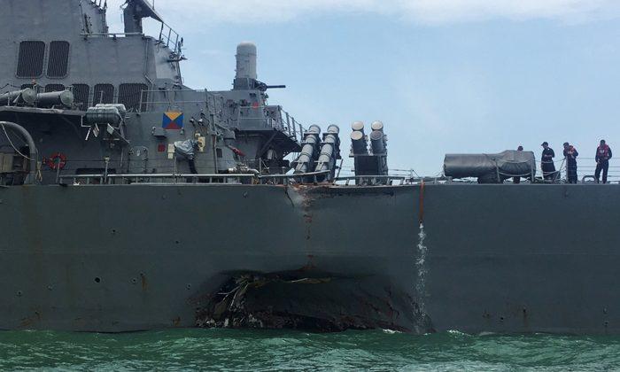 US Navy Recovers Second Body in Search for Sailors Missing After Collision