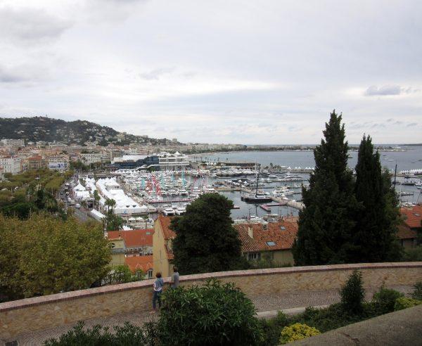 View of Cannes from Le Suquet Fortress. (Bogdan Hubert)