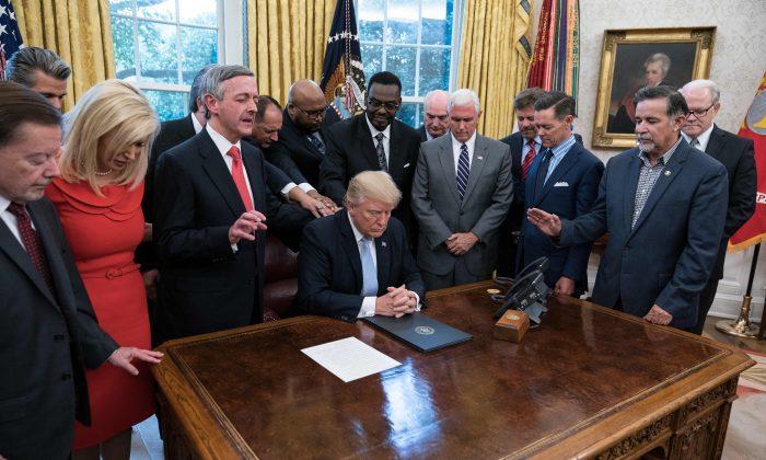 President Trump Proclaims National Day of Prayer in Response to Harvey