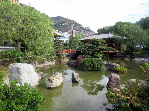 The Japanese garden in Monaco. (Bogdan Hubert)