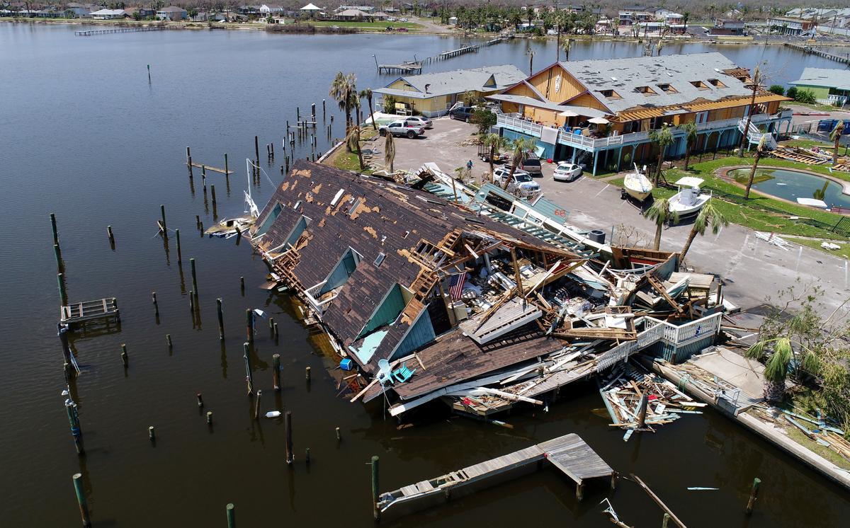 Texas Governor Estimates Storm Damage at $150 Billion to $180 Billion