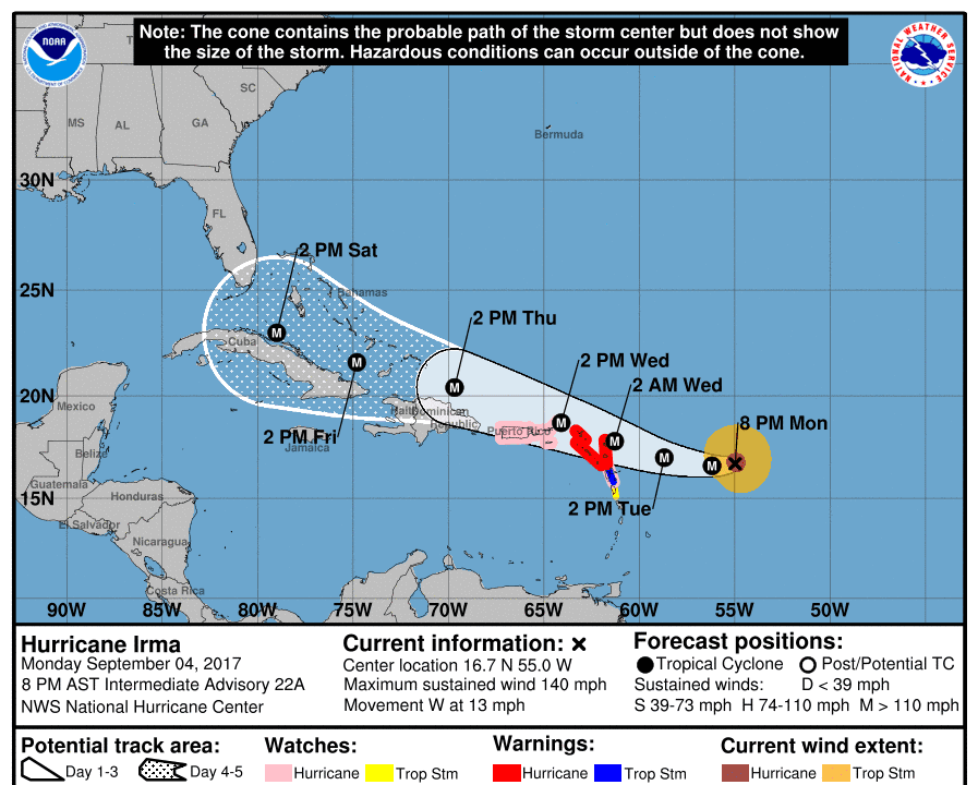 Florida Governor Activates National Guard Before Hurricane Irma