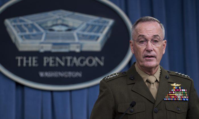 Gen. Dunford: We Should Assume North Korea Can Hit US With Nuclear Weapon