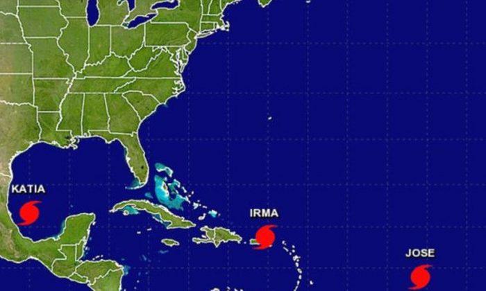Hurricane Jose, Hurricane Katia Form in Atlantic: NHC