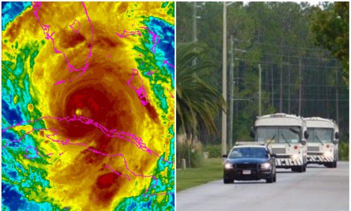 Florida Evacuates Thousands of Prisoners Ahead of Hurricane Irma