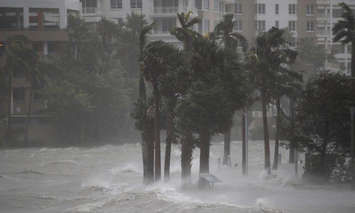 Watch: Meteorologist Faces Hurricane Irma’s Dangerous Winds in Florida