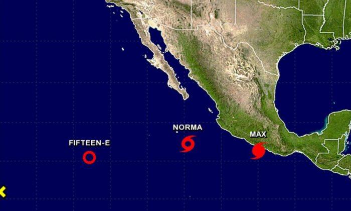 Tropical Storm Norma Forms in Pacific, Could Become Hurricane