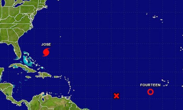 Jose Becomes Category 1 Hurricane, Path Threatens US East Coast