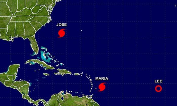 Hurricane Maria Forms in Atlantic; Warnings Issued for St. Kitts, Nevis, and Montserrat