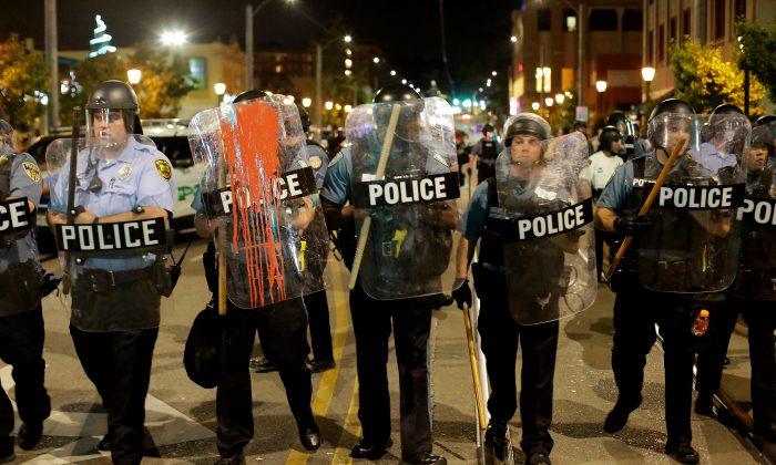 More Than 80 Arrested as Riot Police Break up St. Louis Protest Over Officer’s Acquittal