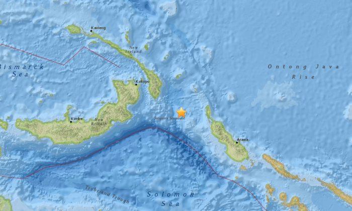 Magnitude-5.1Earthquake Hits Off Coast of Papua New Guinea
