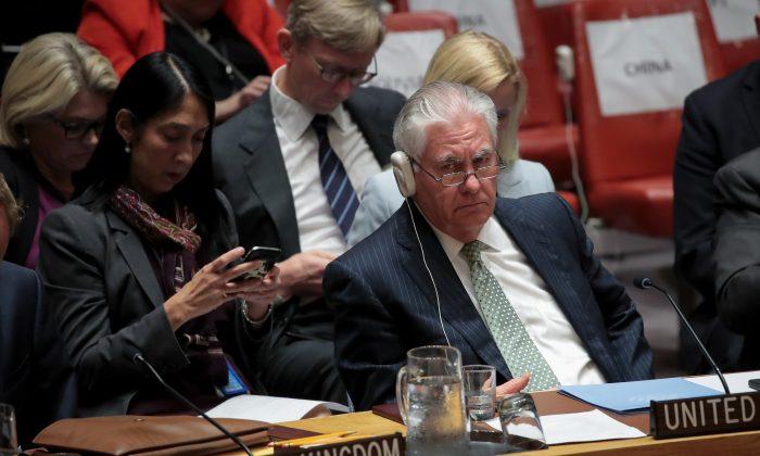 Tillerson: US Diplomacy With North Korea to Continue Until ‘First Bomb Drops’