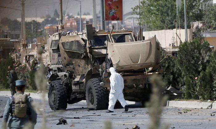 Car Bomber Hits NATO Convoy in Afghanistan, Wounds Five Civilians