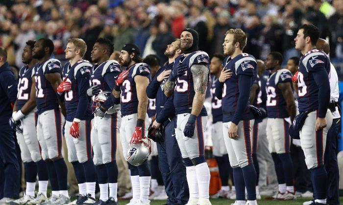 Patriots to Stand for National Anthem in Next Sunday Game