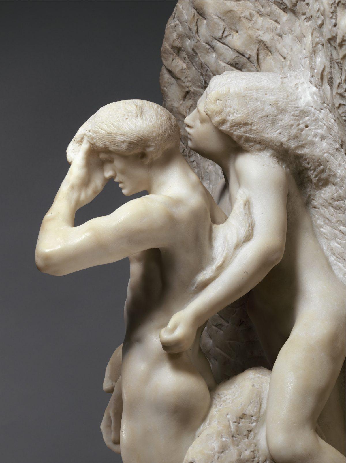 “Orpheus and Eurydice” by Auguste Rodin. Likely modeled before 1887, marble carved 1893. The Metropolitan Museum of Art, gift of Thomas F. Ryan, 1910. (The Metropolitan Museum of Art)