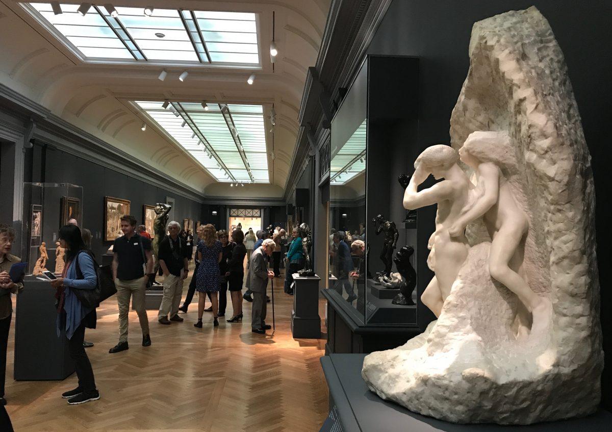 "Rodin at The Met" exhibition at The Metropolitan Museum of Art on Sept. 15, 2017. (Milene Fernandez/The Epoch Times)