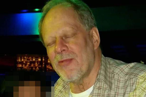 The suspected gunman in the Las Vegas mass shooting.