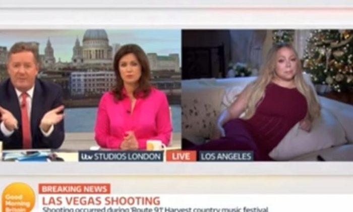 Piers Morgan Criticized for Catching Mariah Carey ‘Off-Guard’ on Vegas Shooting Questions