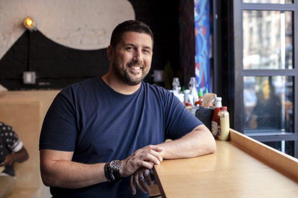Joe Isidori, chef and owner of Black Tap Craft Burgers and Beers. (Samira Bouaou/The Epoch Times)