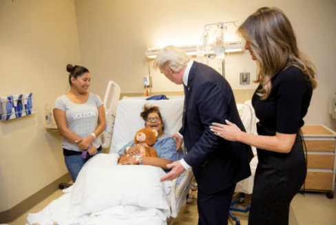Teen Who Met Trump in Hospital Says He Was ‘Super Nice’ and ‘Comforting’