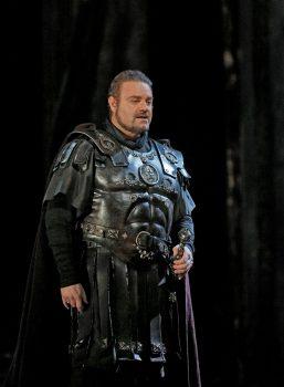 Joseph Calleja as Pollione. (Ken Howard/Metropolitan Opera)
