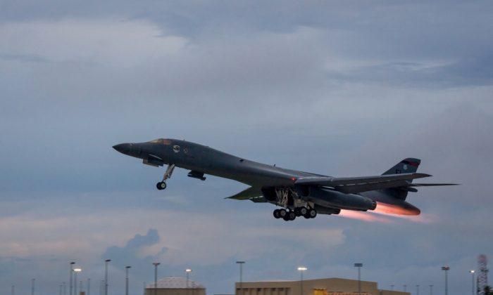US Flies Bombers Over Korean Peninsula